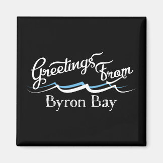 Byron Bay Vatten Vågar Magnet