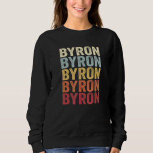 Byron Michigan Byron MI Retro Vintage Text T Shirt
