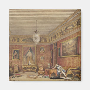 Byrons rum i Palazzo Mocenigo, Venedig (w/c på p Magnet