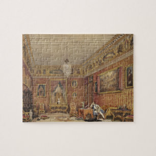 Byrons rum i Palazzo Mocenigo, Venedig (w/c på p Pussel