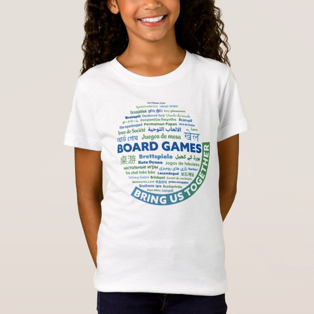 Byrspel för oss - tillsammans med flickor Shirt T Shirt (Framsida)
