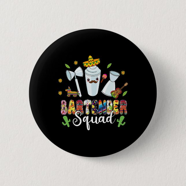 Byrtender Squad Lets Fiesta Cinco De Mayo Mexican Knapp (Framsida)