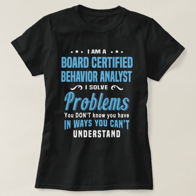 Byrverksanalytiker för Auktoriserad T Shirt (Design framsida)