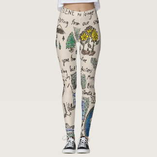 Byrxor för Klimatförändring Leggings