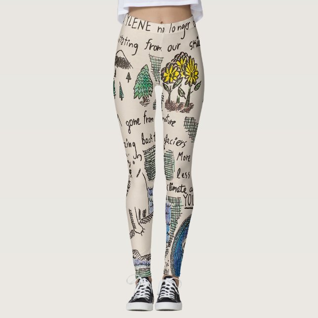 Byrxor för Klimatförändring Leggings (Framsida)
