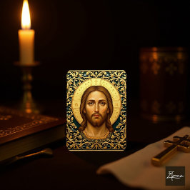 Bysantinsk Kristus-ikon - Jesus Magnet