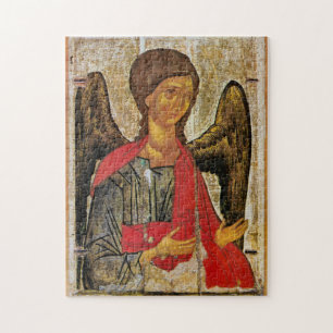 Bysantinska ikonen för Archangel Michael Pussel