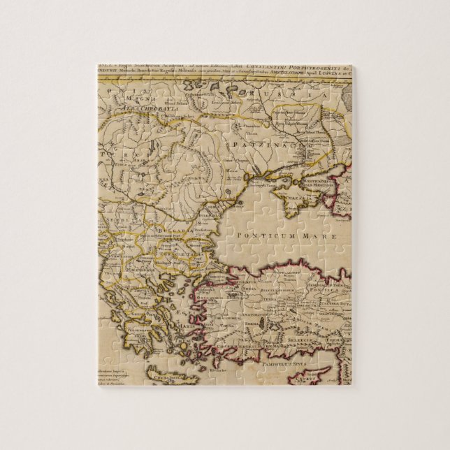 Bysantinska imperiet pussel (Vertikal)