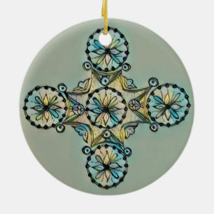 bysantinska Kor-ornament Julgransprydnad Keramik