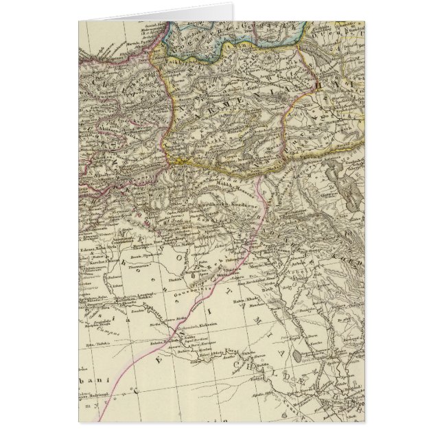 Bysantinskt imperium, östra hälsningskort (Framsidan)