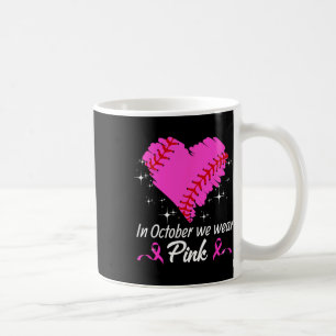 Bysbyl i oktober Bära Rosa Breast Cancer Awa Kaffemugg