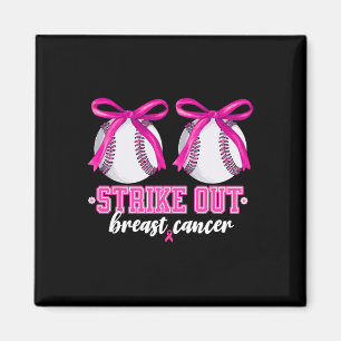 Bysbyll Breast Strejka ut Breast Cancer Awareness Magnet