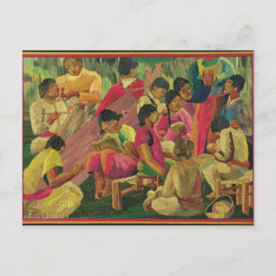 Byscen i Mexiko Vykort