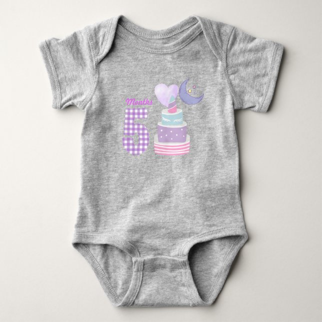 Bysdräkosten baby fem månader t shirt (Framsida)