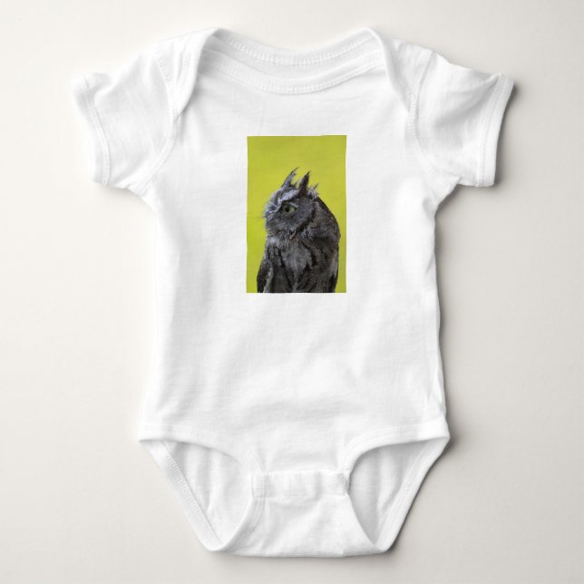 Bysdräkosten uggla baby tee (Framsida)