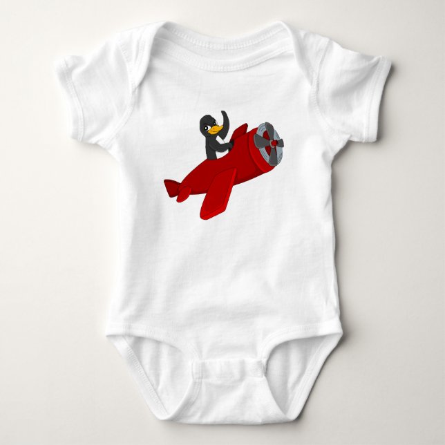 Bysdräkt av tecknad baby t shirt (Framsida)