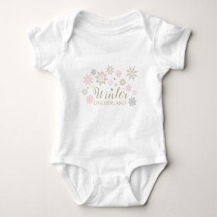 Bysdräkt för Winter ONEderland baby T Shirt