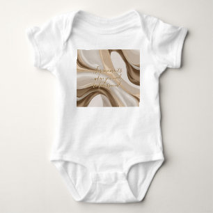 Bysdräkt i baby i snyggt grafik t shirt