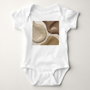 Bysdräkt i baby i snyggt grafik t shirt