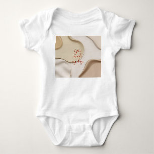Bysdräkt i baby i snyggt grafik t shirt