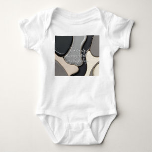 Bysdräkt i baby i snyggt grafik t shirt
