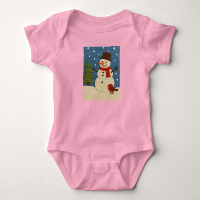 Bysdräkt i baby t shirt (Framsida)