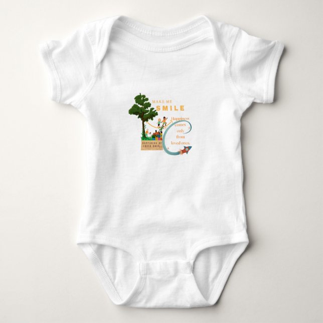 Bysdräkt i baby t shirt (Framsida)