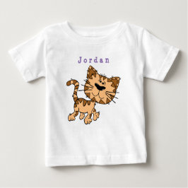 Bysdräkt lustigt, katt 01. Bysdräkt i baby T Shirt