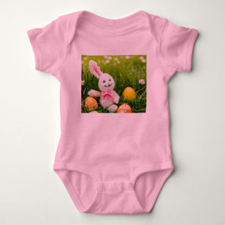 Bysdräkt med söt kanin i baby t shirt
