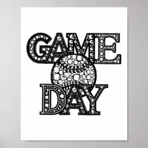 Bysebyl Rhinestone Bysebyl Player Sport m Poster