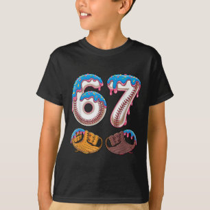 Bysebyll 67 - Glassdråpe 67 Meme Rollig Spelare T Shirt