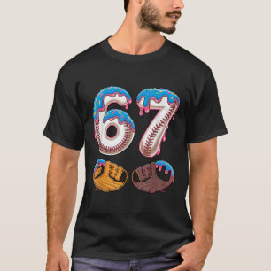 Bysebyll 67 - Glassigt läskigt 67 Meme Roligt spel T Shirt