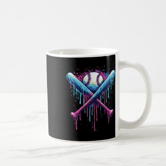 Bysebyll Byt Drip Rolig Grafik  Kaffemugg (Höger)