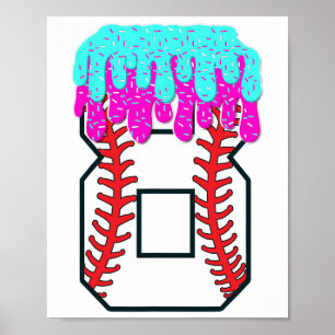 Bysebyll Drift 8 år gammal 8:e födelsedag Jersey N Poster