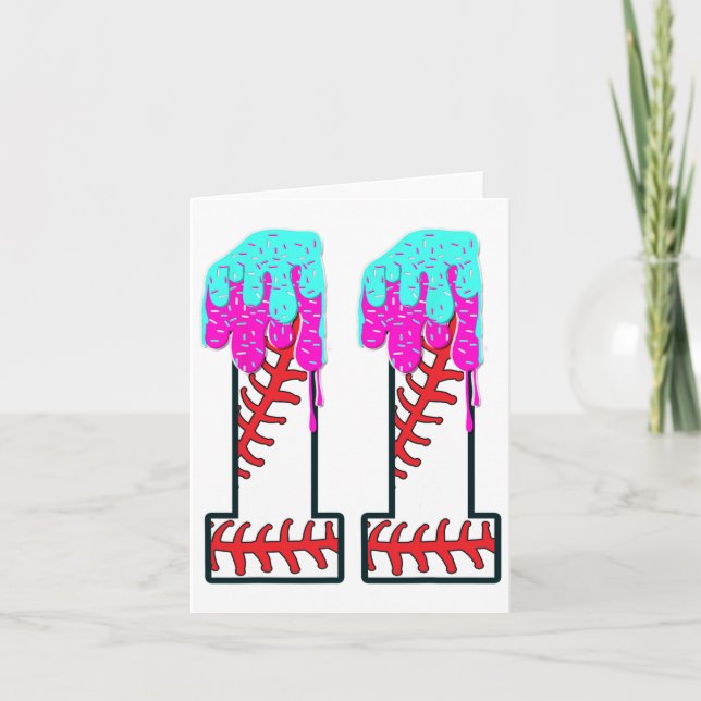 Bysebyll Drip 11 år gammal 11:e födelsedagspojke J Kort (Framsida)