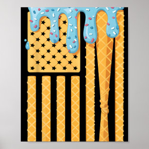 Bysebyll Drip Byt Pojkar Droppande Glass Amerikans Poster