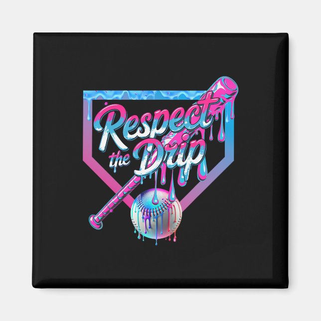 Bysebyll Drip För Pojkar Glass Drip Ungdom Pojkar  Magnet (Framsidan)