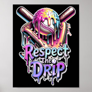 Bysebyll Drip Glass Strömmande Respekt För Drip Poster