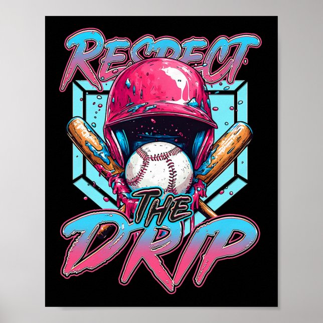 Bysebyll Drip Pojkar Barn Glass Droppande Respekt Poster (Framsidan)