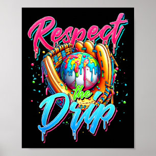 Bysebyll Drip Pojkar Glass Drip Ungdom Respekt Th Poster