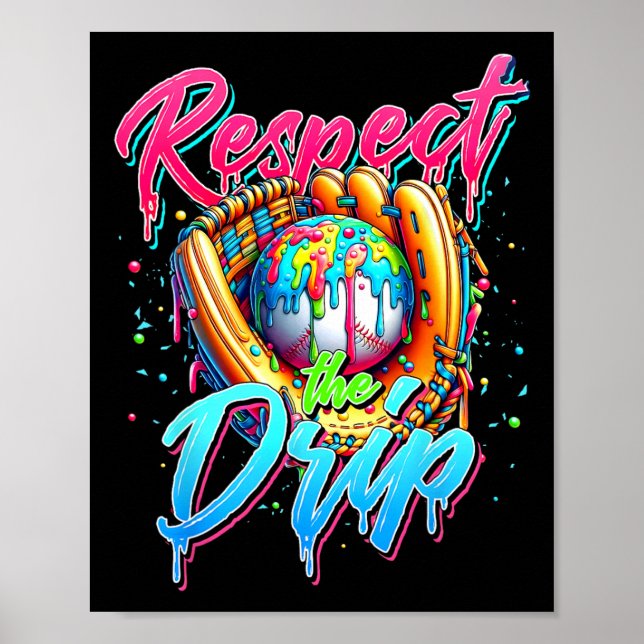 Bysebyll Drip Pojkar Glass Drip Ungdom Respekt Th Poster (Framsidan)