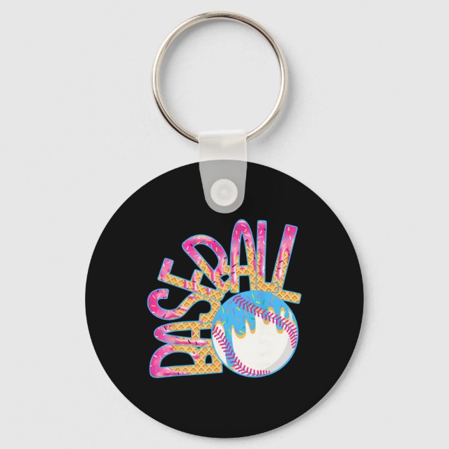 Bysebyll Game Day Drip Glass Drip Ungdoms Pojkar B Nyckelring (Framsida)