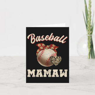 Bysebyll Mamaw Byndana Leopard Heart Fans Mors Dag Kort