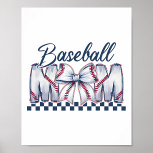 Bysebyll Mamma Coquette Bow Game Day Bysebyll Mamm Poster
