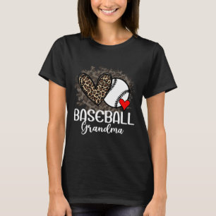 Bysebyll Mormor Rolig Leopard Hjärt Proud Bysebyl T Shirt