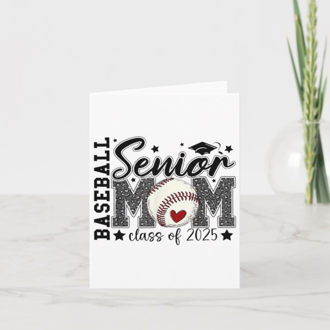 Bysebyll Senior Mamma Cl av 2025 Studenten Mor Kort (Framsida)