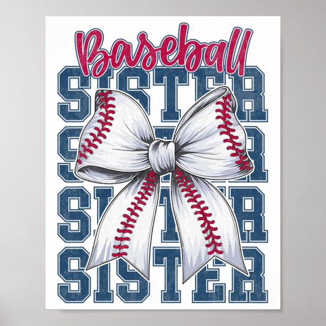 Bysebyll Sister Coquette Bow Biggest Fläkt Sport L Poster (Framsidan)