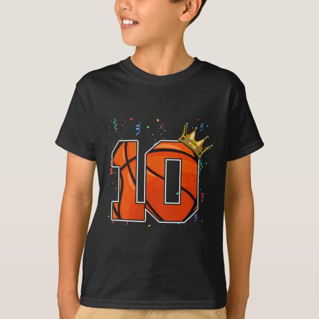 Bysketbyll 10 år gammal bo t shirt (Framsida)