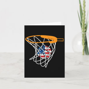 Bysketbyll 4:e juli Retro Sports Player Ath Kort