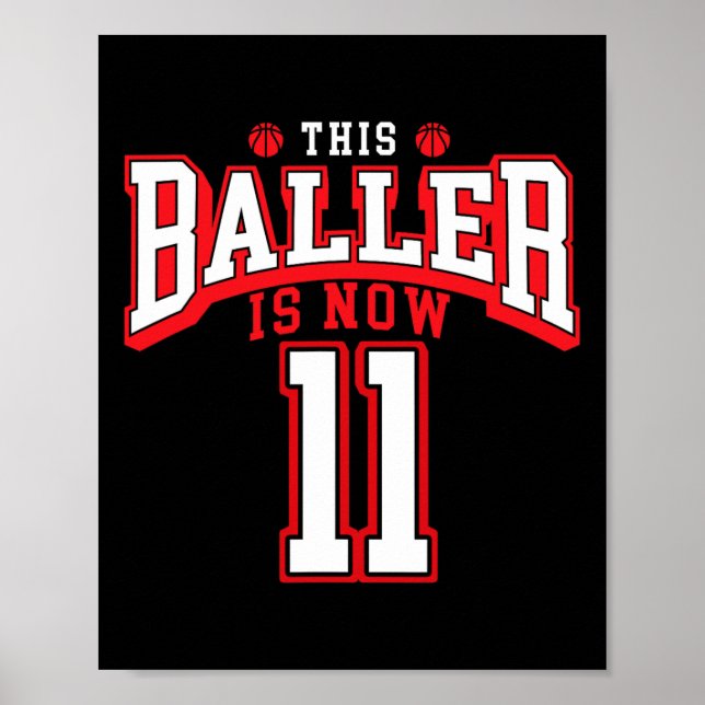 Bysketbyll Älskare 11 år gammal dag 11 år Poster (Framsidan)